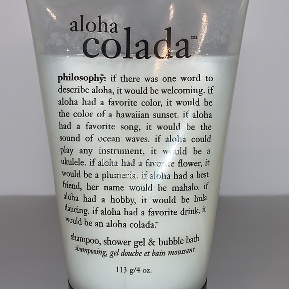 Aloha Colada Philosophy Lotion, Shower Gel Set - Picture 9 of 16